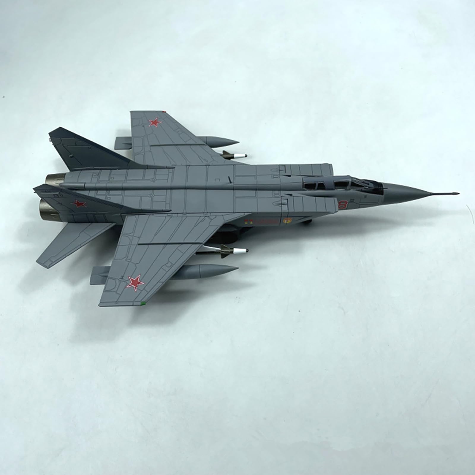 Amazon | 1/72スケール MiG-31迎撃機 超音速戦闘機 合金モデル ダイ
